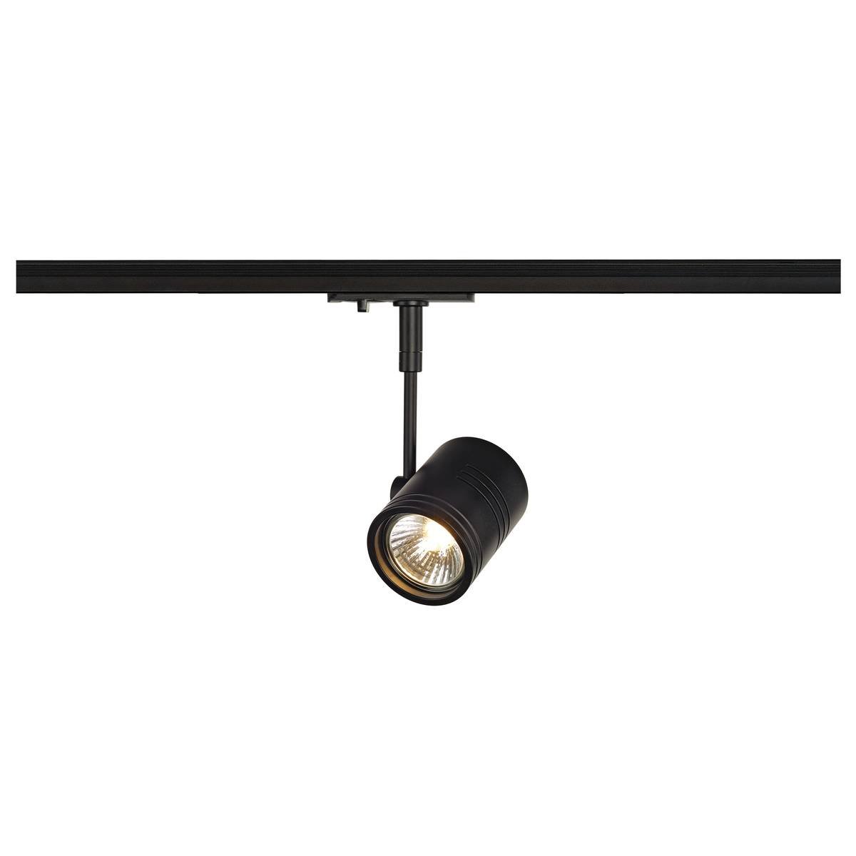 SLV No. 143440 BIMA 1 Spot schwarz  GU10 inklusive 1-Phasen-Adapter