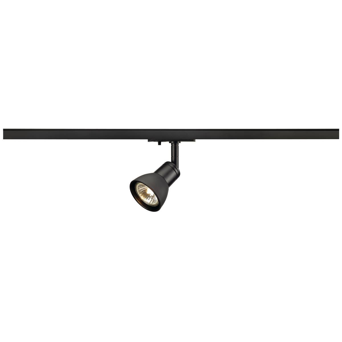 SLV No. 143450 PURIA Spot schwarz GU10 inklusive 1-Phasen-Adapter