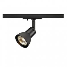 SLV Faretto A Binario ASTO TUBE, GU10, Max 10W, Colore Bianco, Girevole 350° E Orientabile 90°, Per Sistemi Alta Tensione