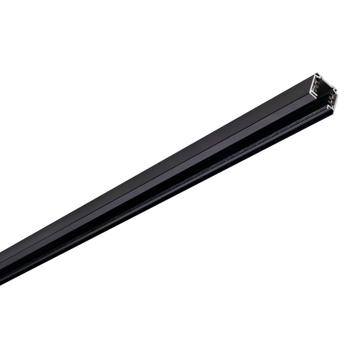 SLV No. 145100 EUTRAC 3-Phasen-Aufbauschiene 1 m schwarz