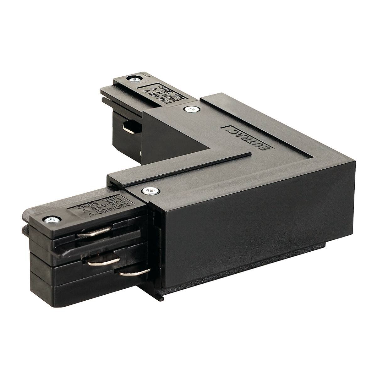 SLV No. 145670 EUTRAC L-Verbinder Erde au�en schwarz