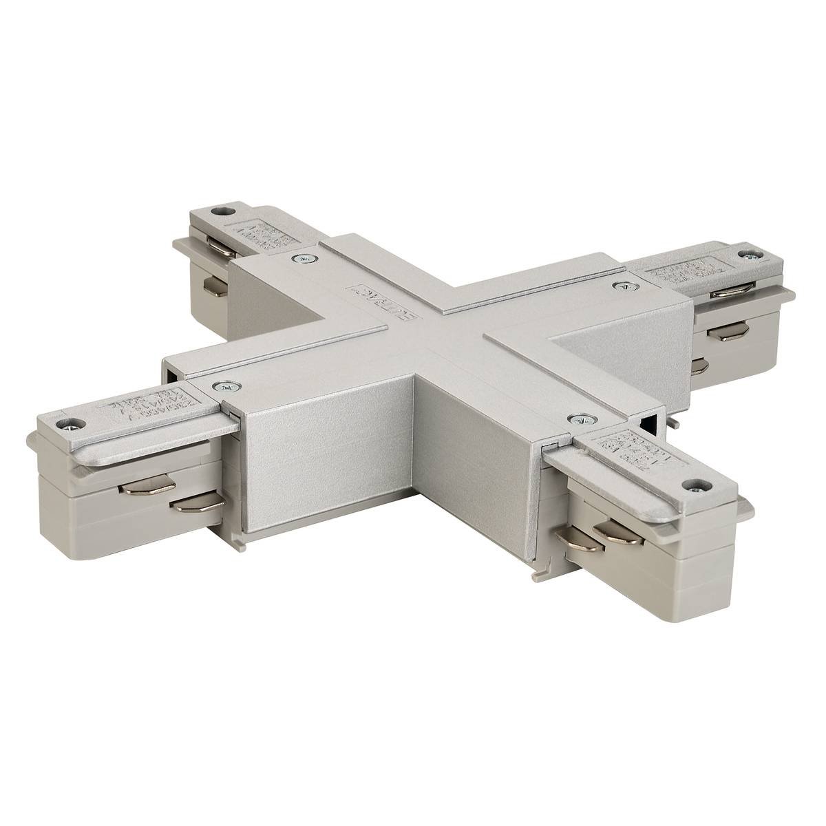 SLV No. 145694 EUTRAC X-Verbinder silbergrau