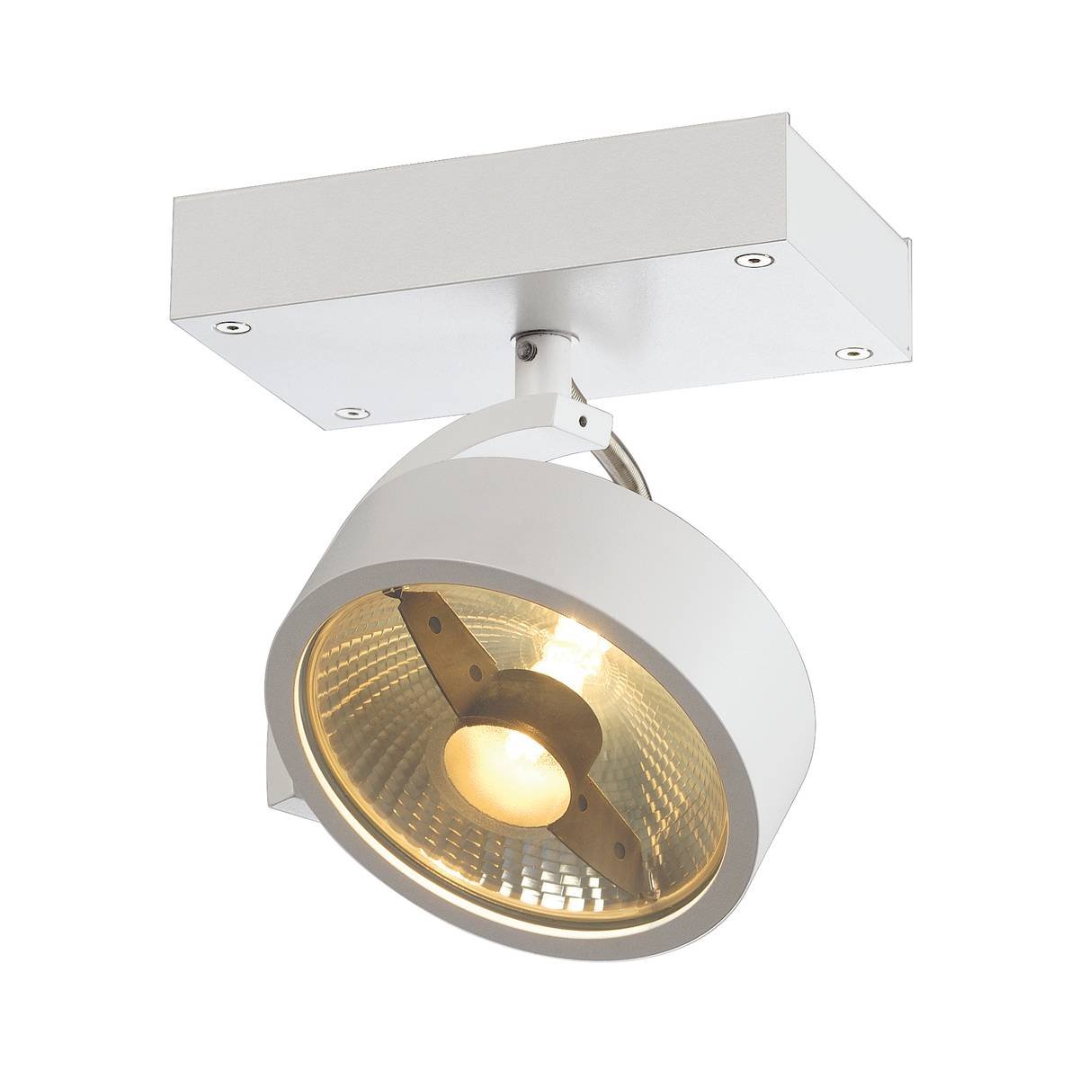 SLV No. 147301 KALU 1 QPAR111 Wand- und Deckenleuchte weiss max. 75W