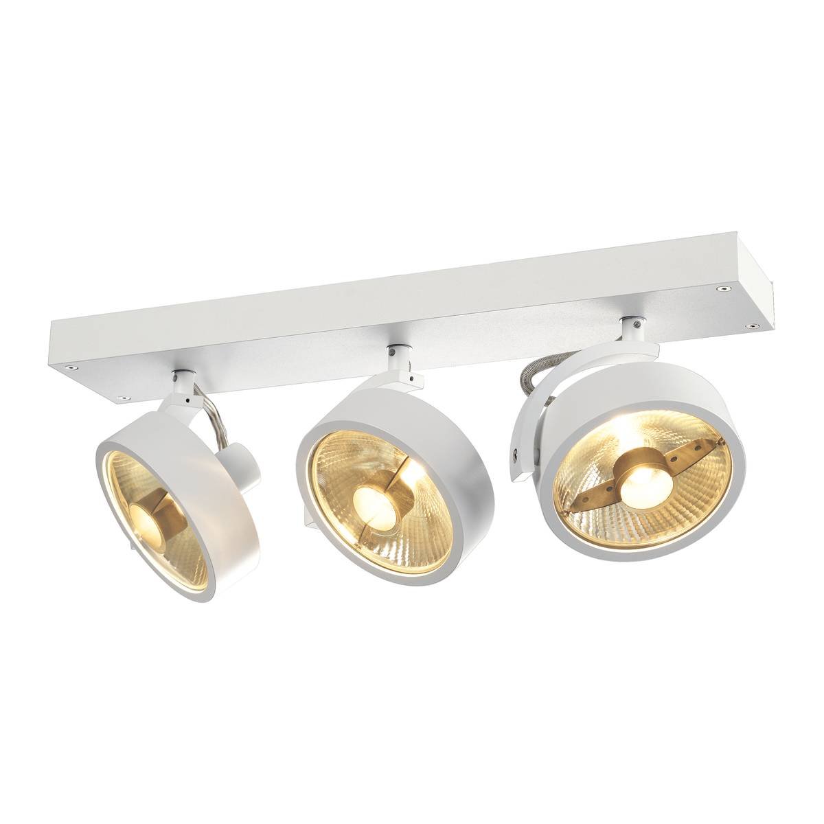 SLV No. 147321 KALU 3 QPAR111 Wand- Deckenleuchte weiss max. 75W