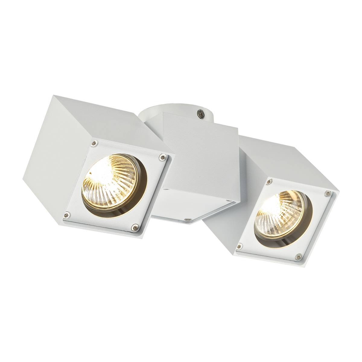 SLV No. 151531 ALTRA DICE SPOT 2 Deckenleuchte weiss GU10 max. 2x50W