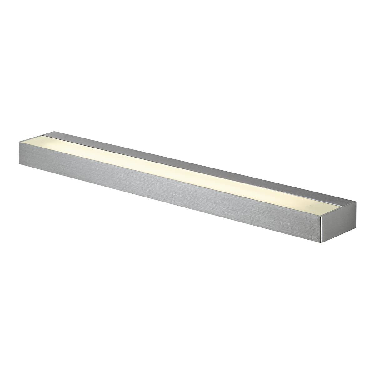 SLV No. 151786 SEDO 14 LED Wandleuchte eckig alu geb�rstet Glas satiniert