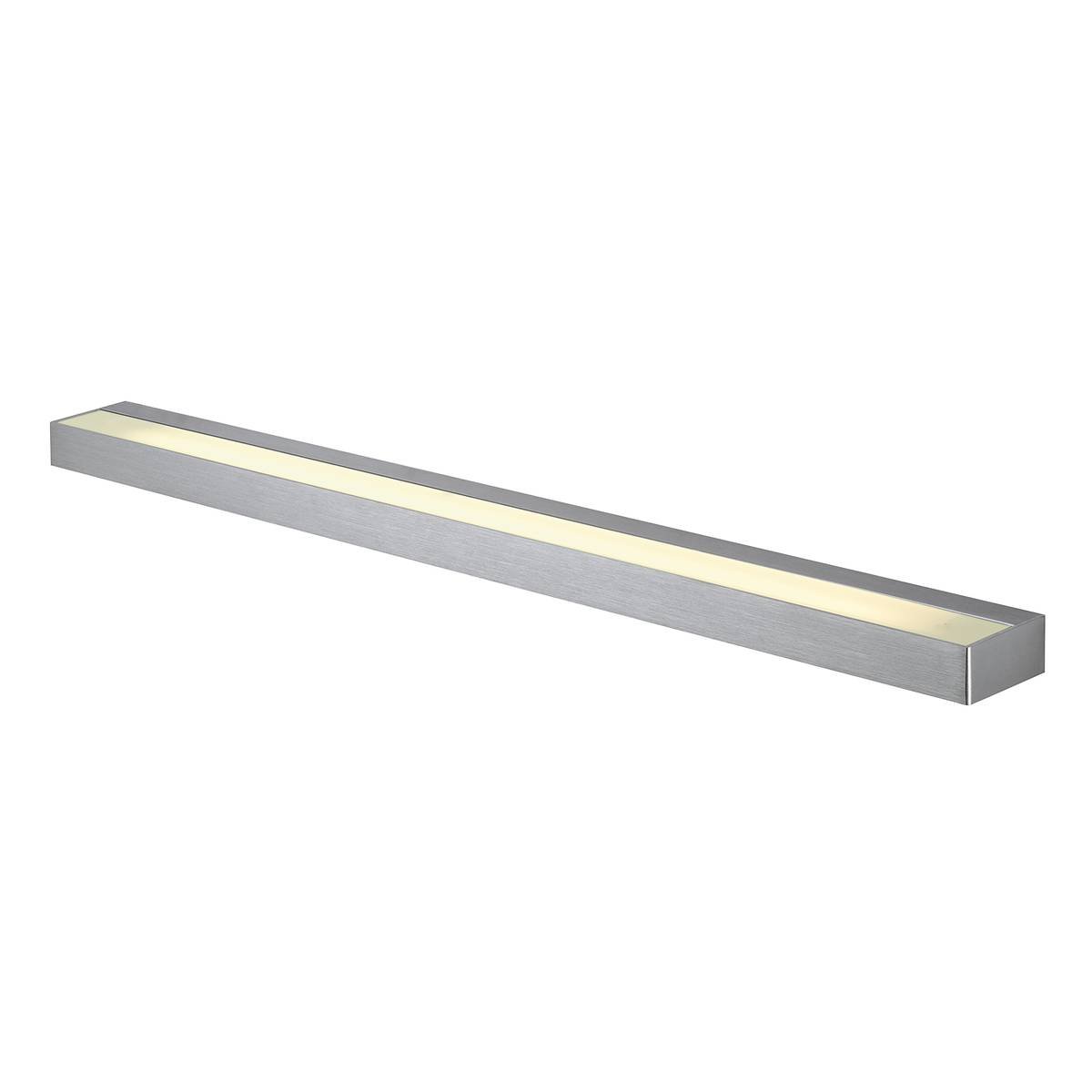 SLV No. 151796 SEDO 21 LED Wandleuchte eckig alu geb�rstet Glas satiniert 3000K