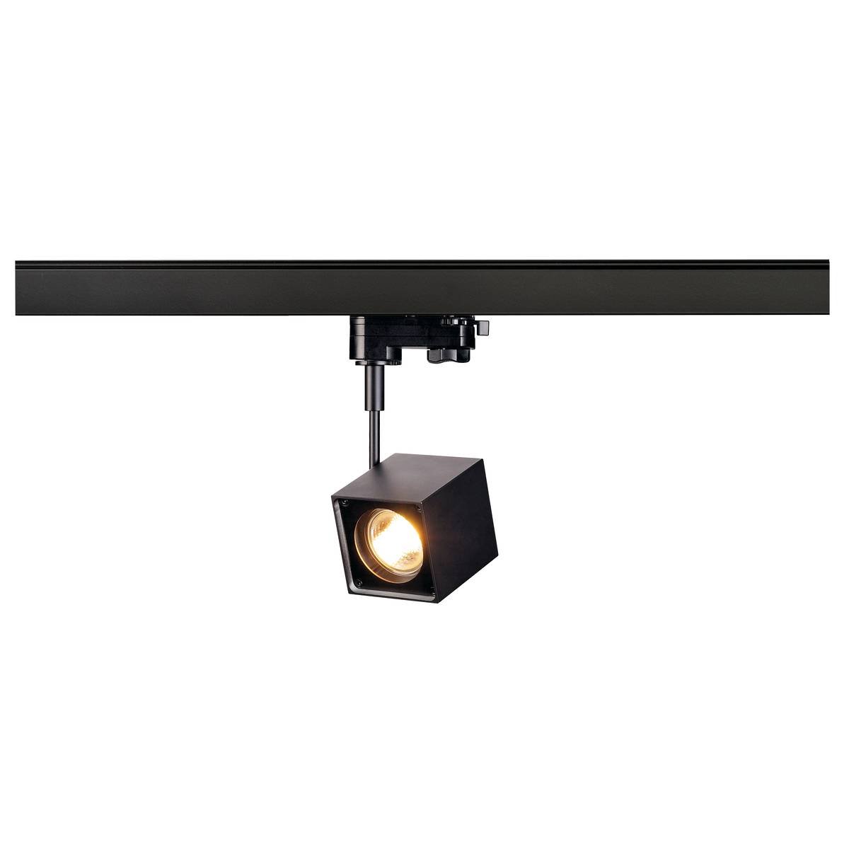 SLV No. 152320 ALTRA DICE Spot max. 50W schwarz eckig inkl. 3Phasen-Adapter
