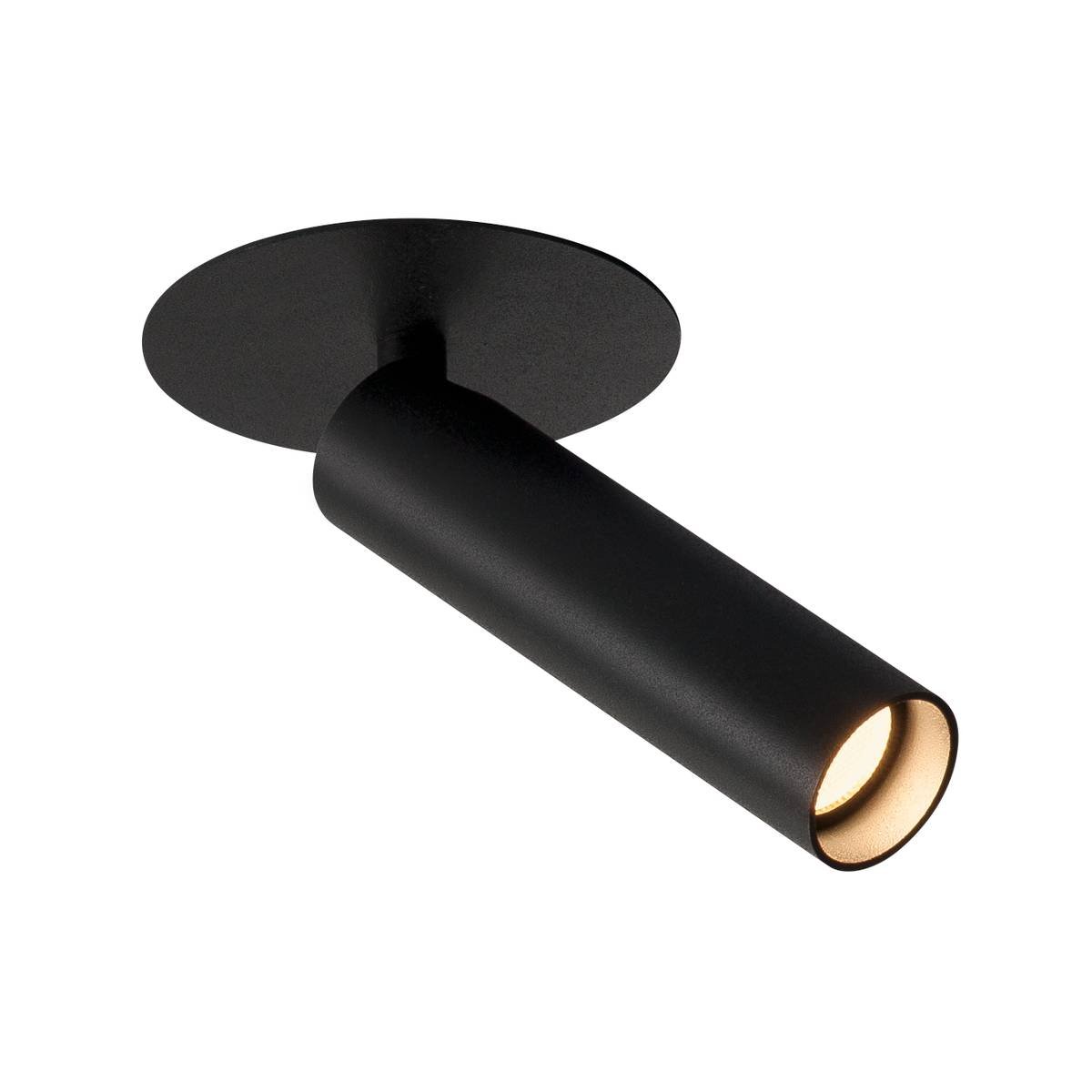 SLV No. 152380 KARPO 30 Deckeneinbauleuchte Rosette flach schwarz  3000K