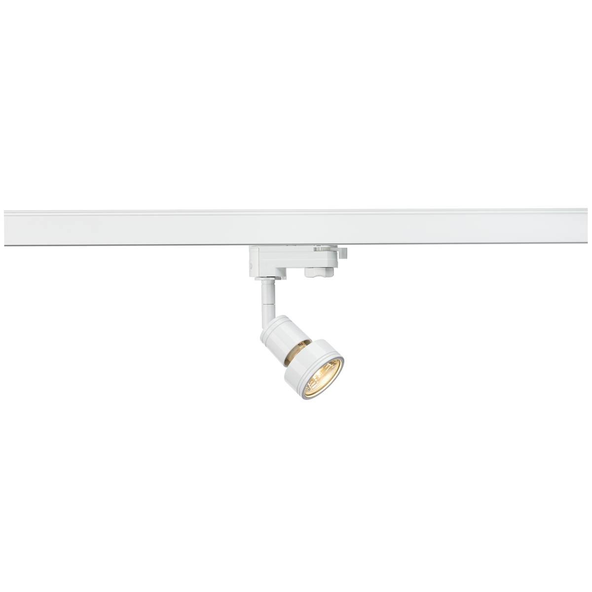 SLV No. 153561 PURI Lampenkopf wei� GU10 max. 50W inklusive 3Phasen-Adapter