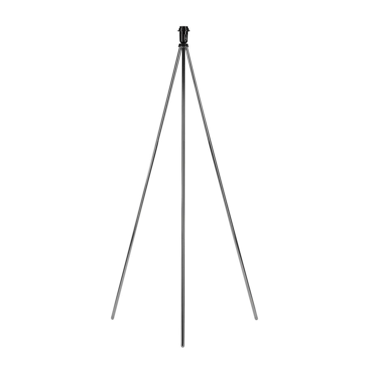 SLV No. 155492 FENDA E27 Stehleuchte chrom ohne Schirm 134 cm