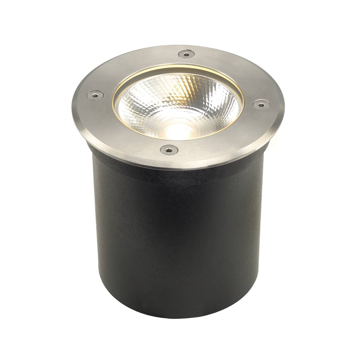 SLV No. 227600 ROCCI Bodeneinbauleuchte rund Edelstahl 316 LED 3000 K