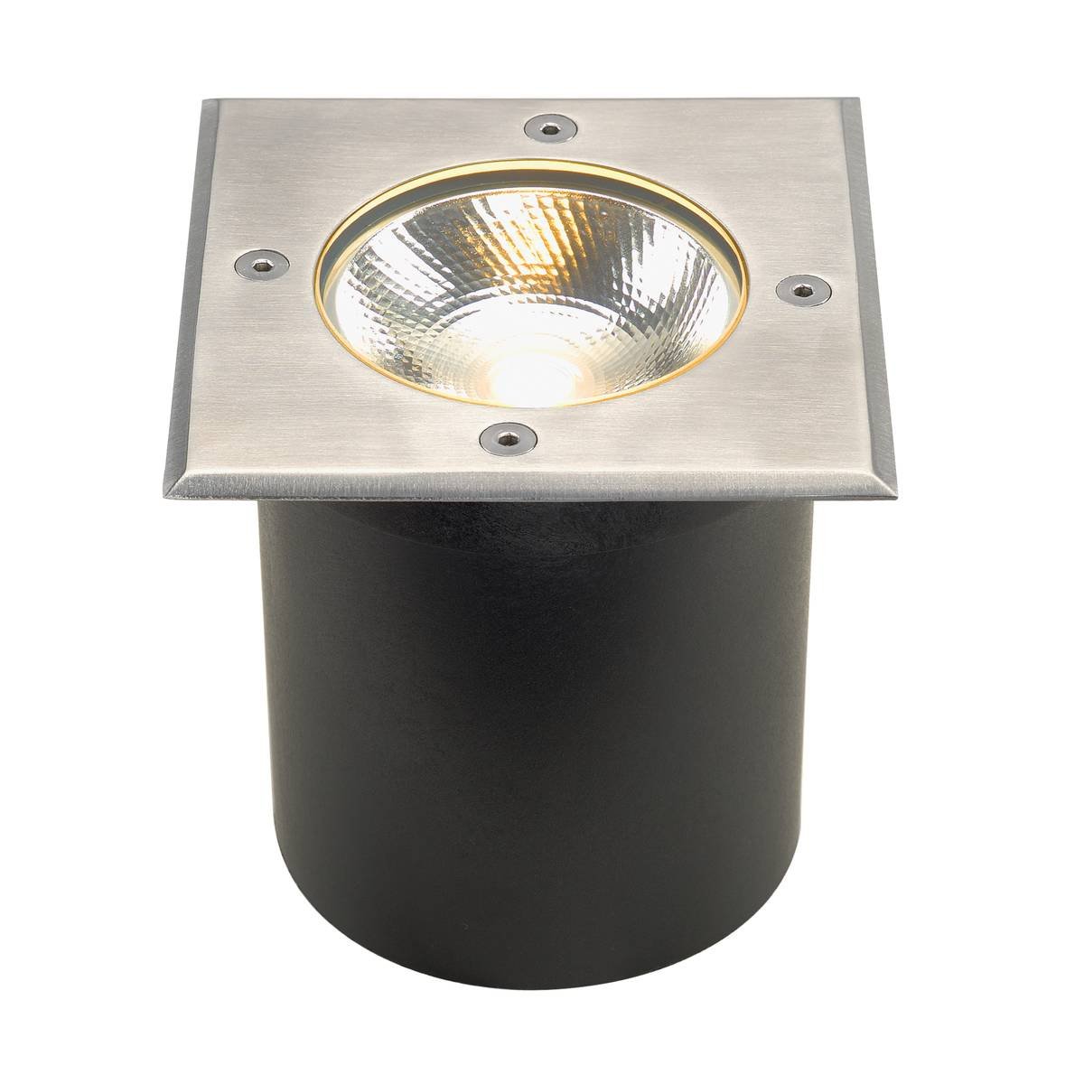 SLV No. 227604 ROCCI Bodeneinbauleuchte eckig Edelstahl 316 LED 3000K