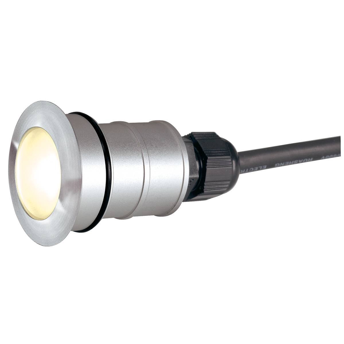 SLV No. 228332 POWER TRAIL-LITE round Edelstahl 316 1W LED 3000K IP67