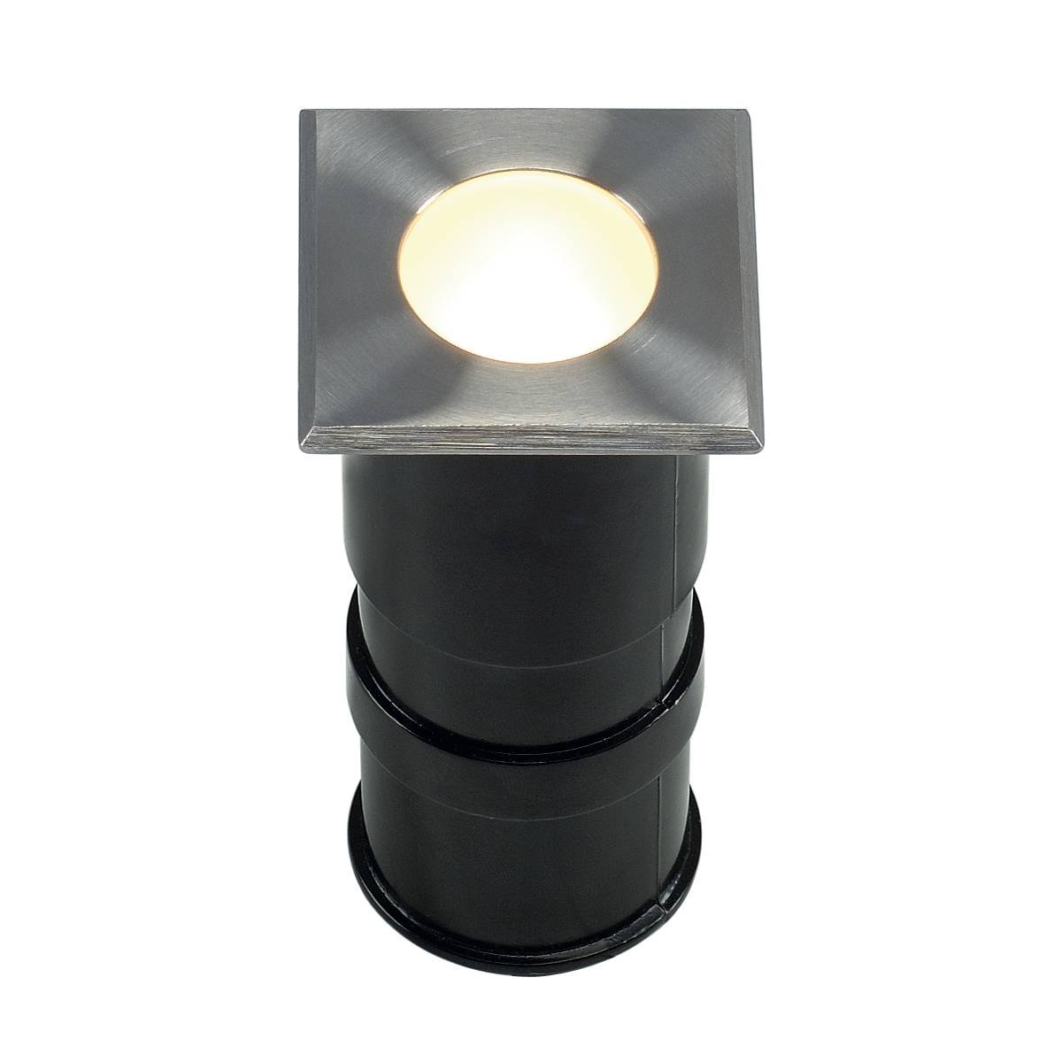 SLV No. 228342 POWER TRAIL-LITE square Edelstahl 316 LED 3000K IP67