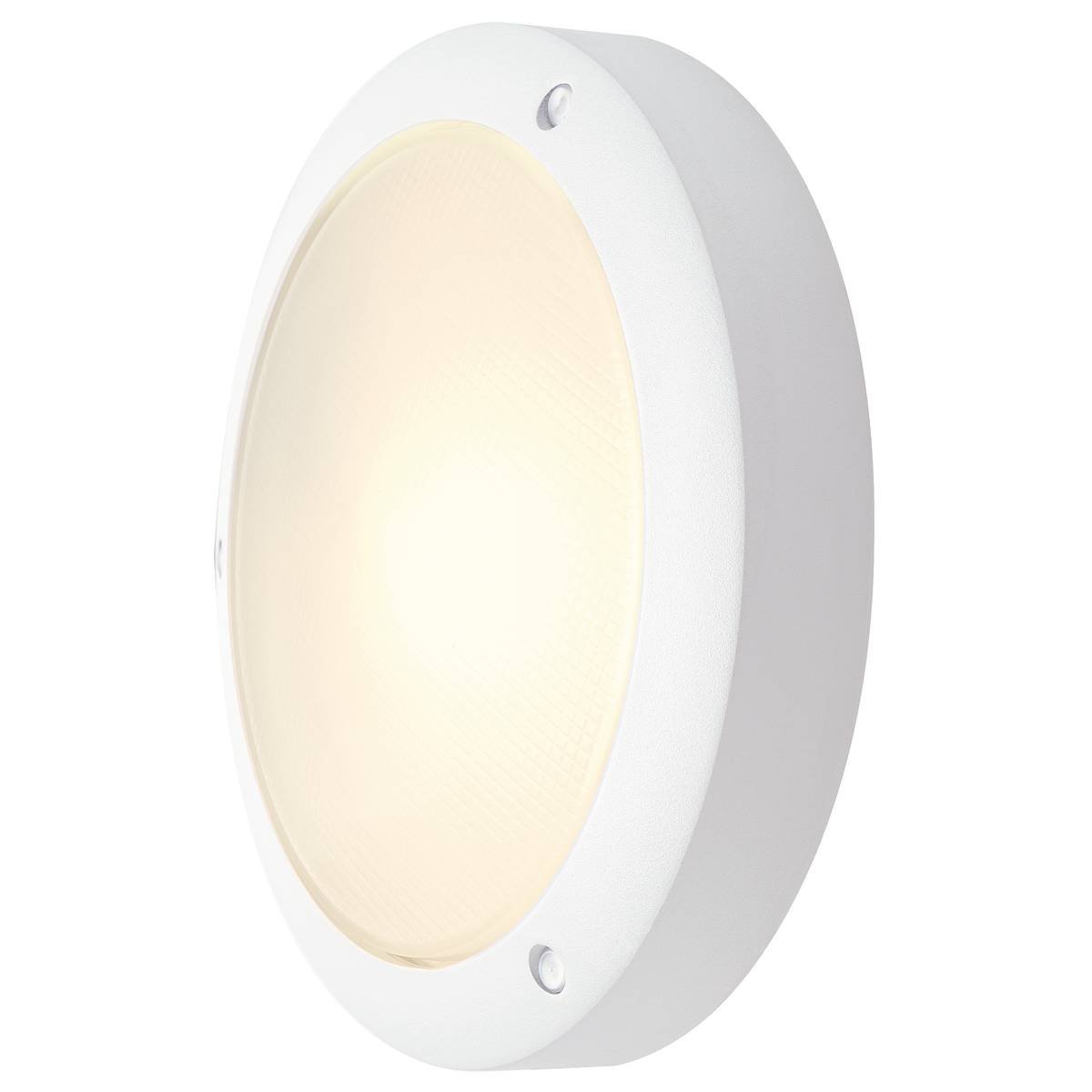 SLV No. 229071 BULAN Deckenleuchte rund weiss E14 max. 60W satiniertes Glas
