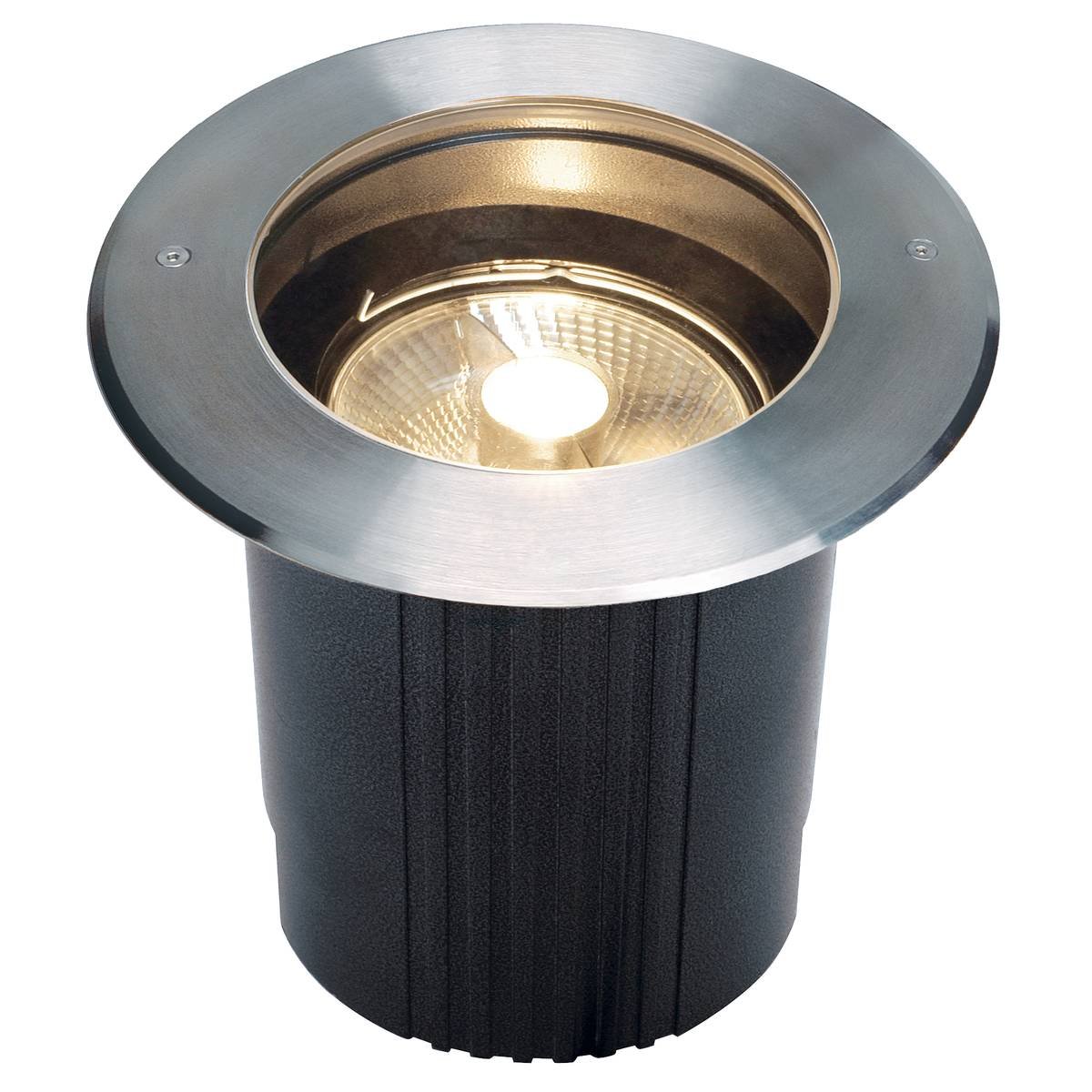 SLV No. 229230 DASAR 215 Bodeneinbauleuchte rund Edelstahl 316 max. 75W IP67