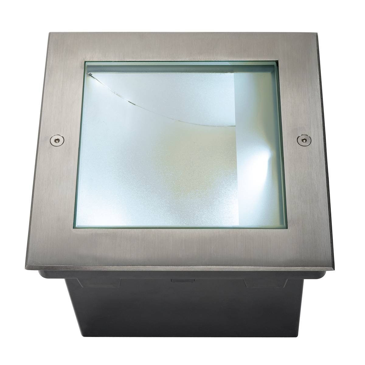 SLV No. 229381 DASAR 255 LED Bodeneinbauleuchte Edelstahl 316 asymmetrisch 34W 4000K IP67
