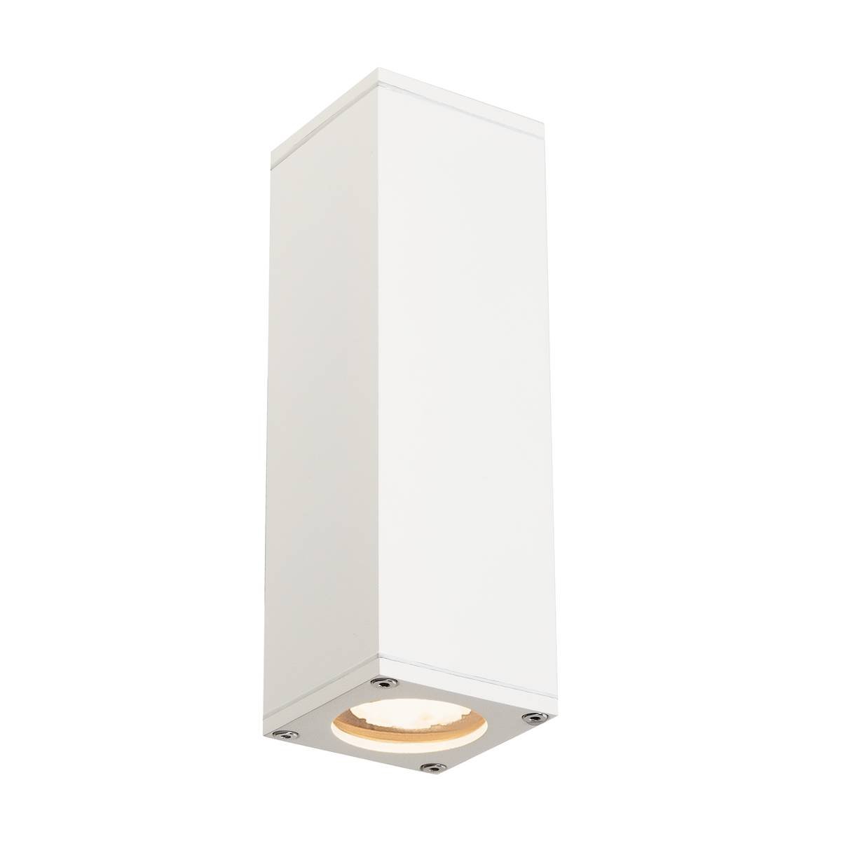 SLV No. 229531 THEO UP DOWN OUT Wandleuchte eckig weiss GU10 max. 2x35W