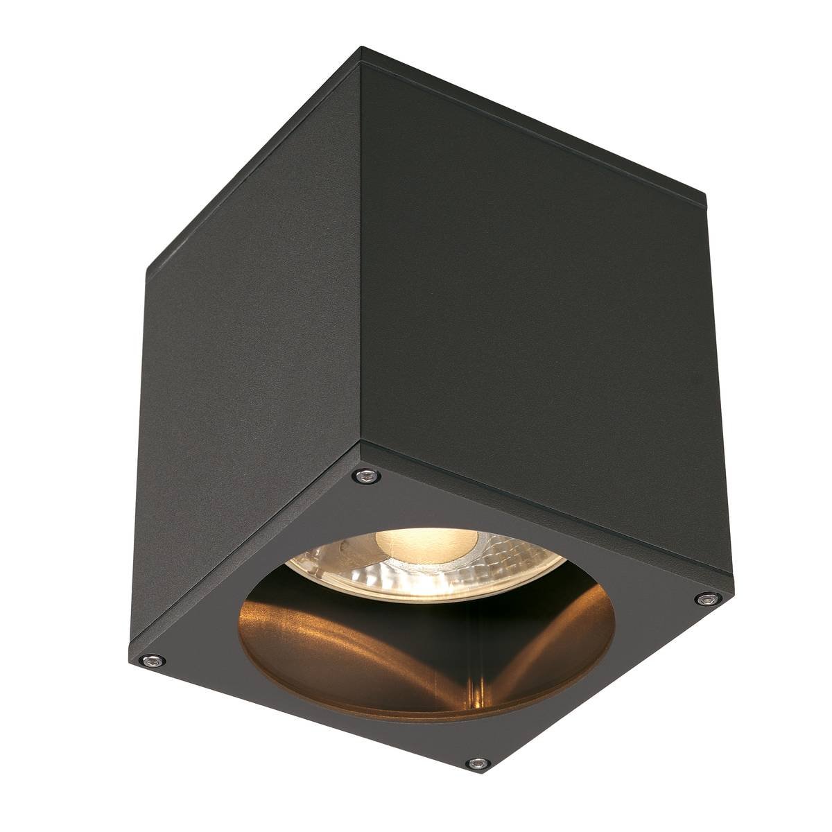 SLV No. 229555 BIG THEO CEILING OUT Deckenleuchte eckig anthrazit ES111 max. 75W