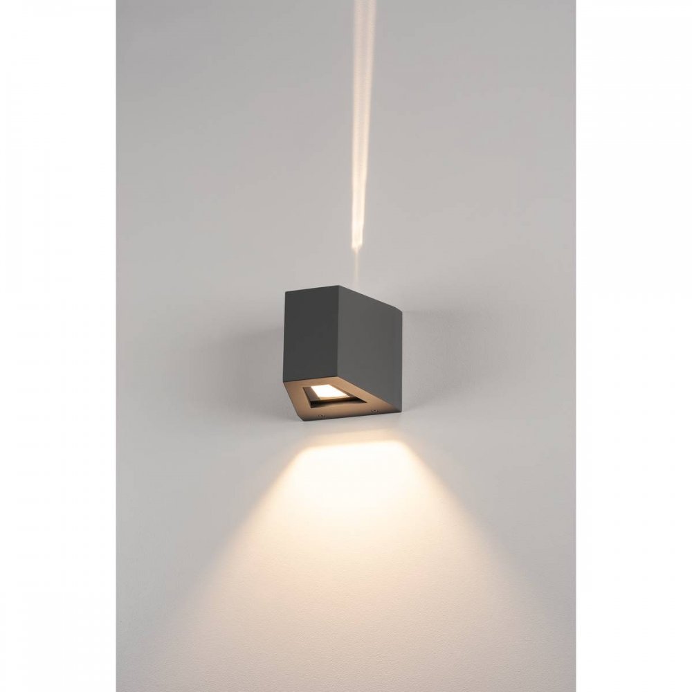 SLV No. 229665 OUT BEAM LED Wandleuchte Beam up Flood down anthrazit ...