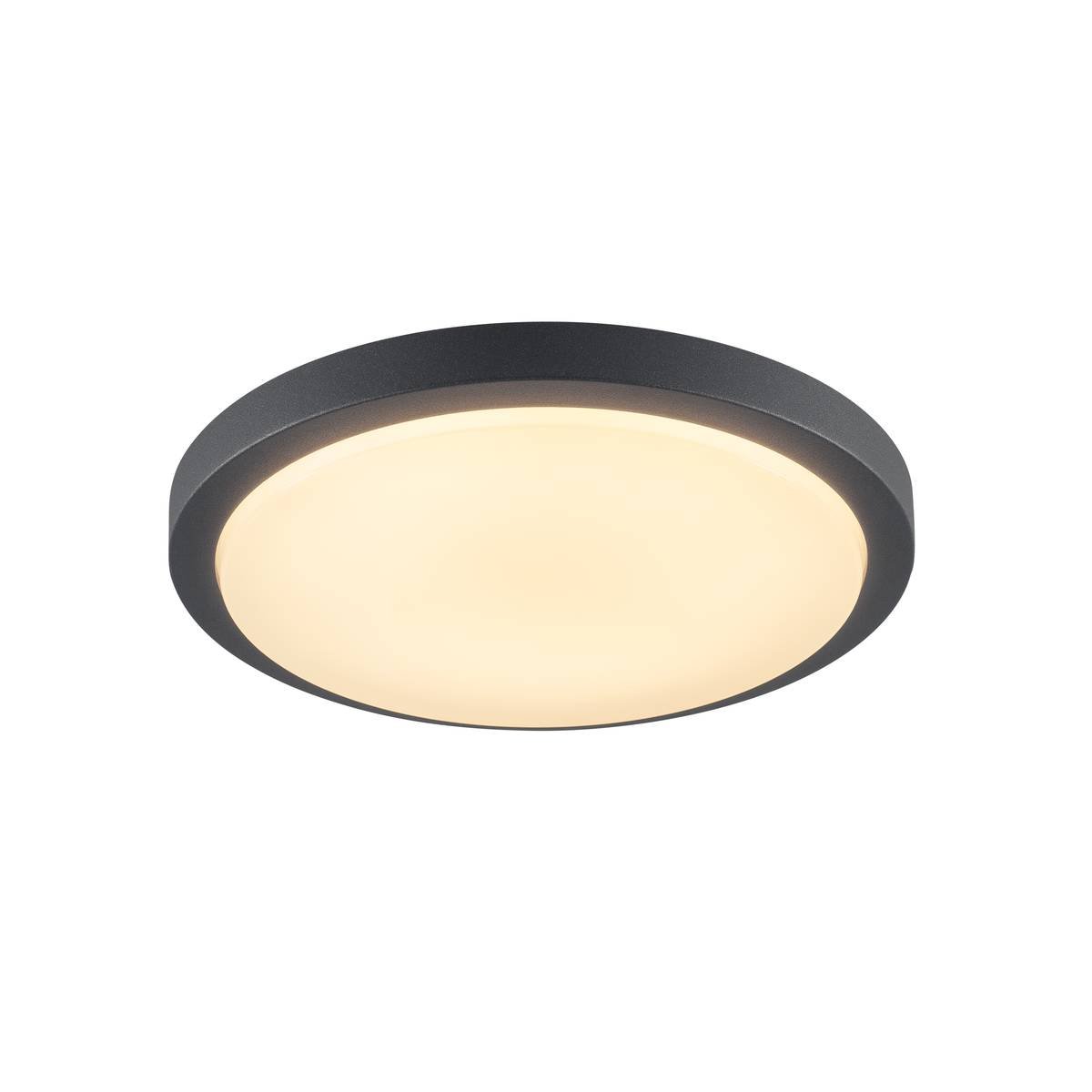 SLV No. 229975 AINOS Deckenleuchte LED 3000K rund anthrazit mit Sensor