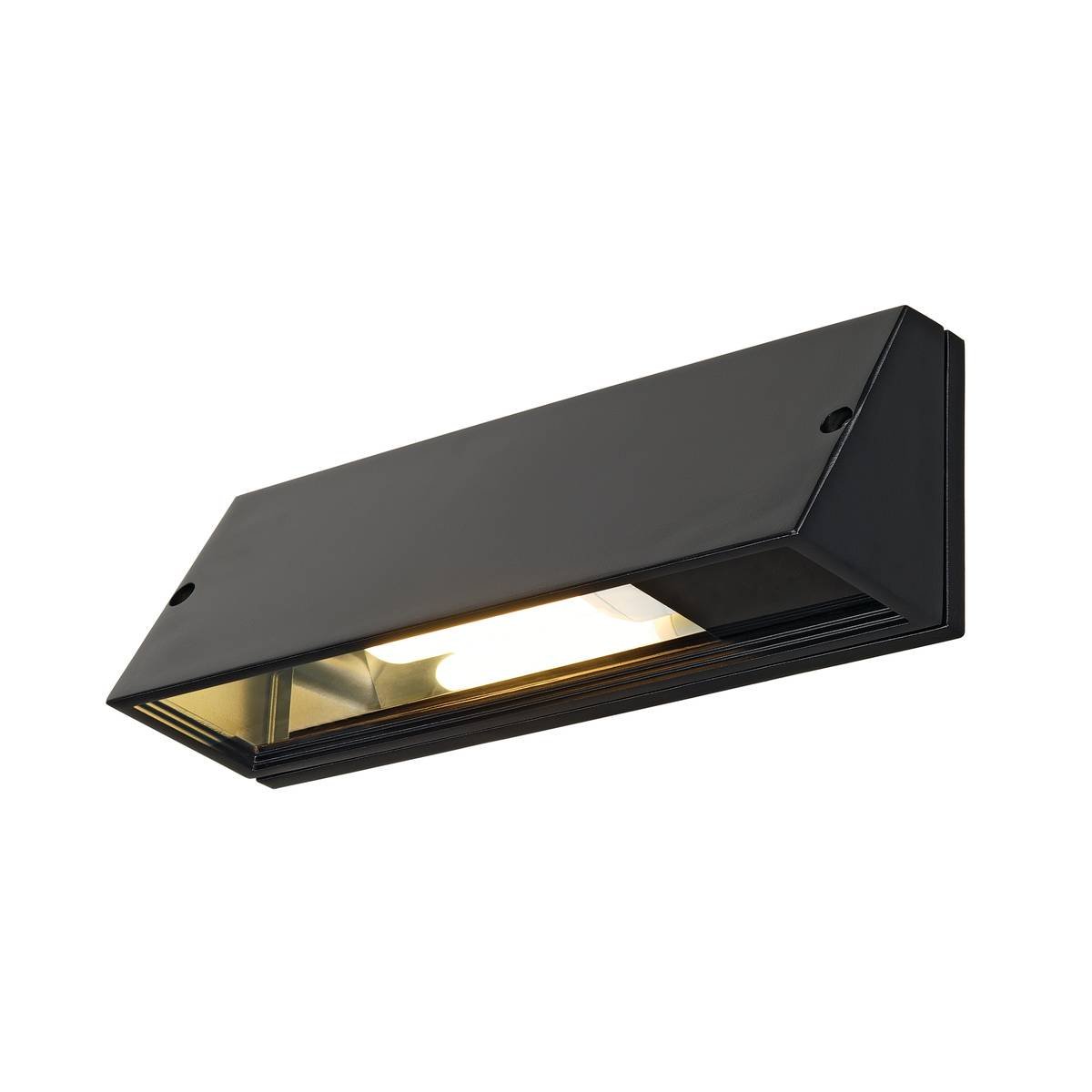 SLV No. 230030 PEMA SQUARE Wandleuchte schwarz E27 max. 15W
