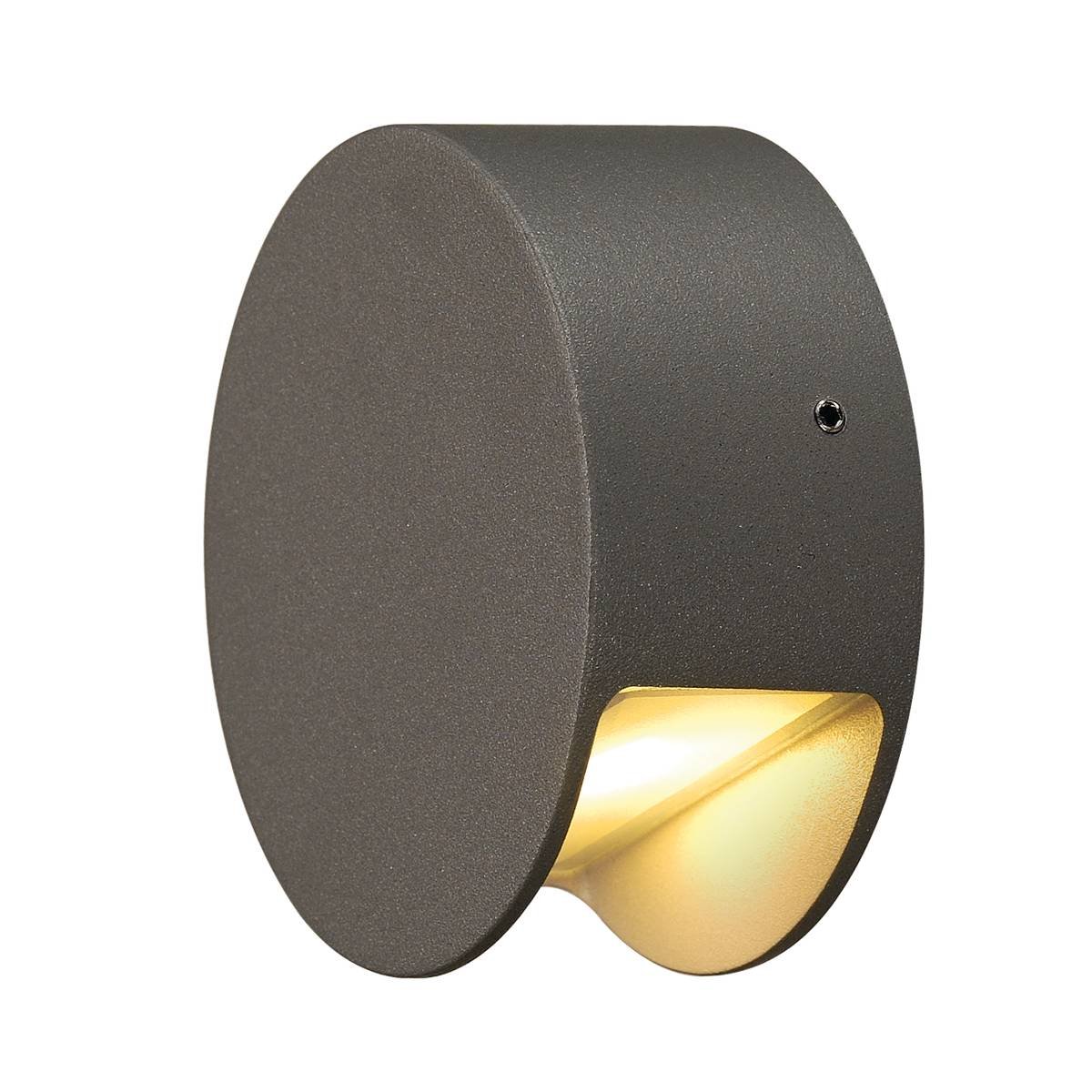 SLV No. 231015 PEMA LED Wandleuchte anthrazit IP44 3000K