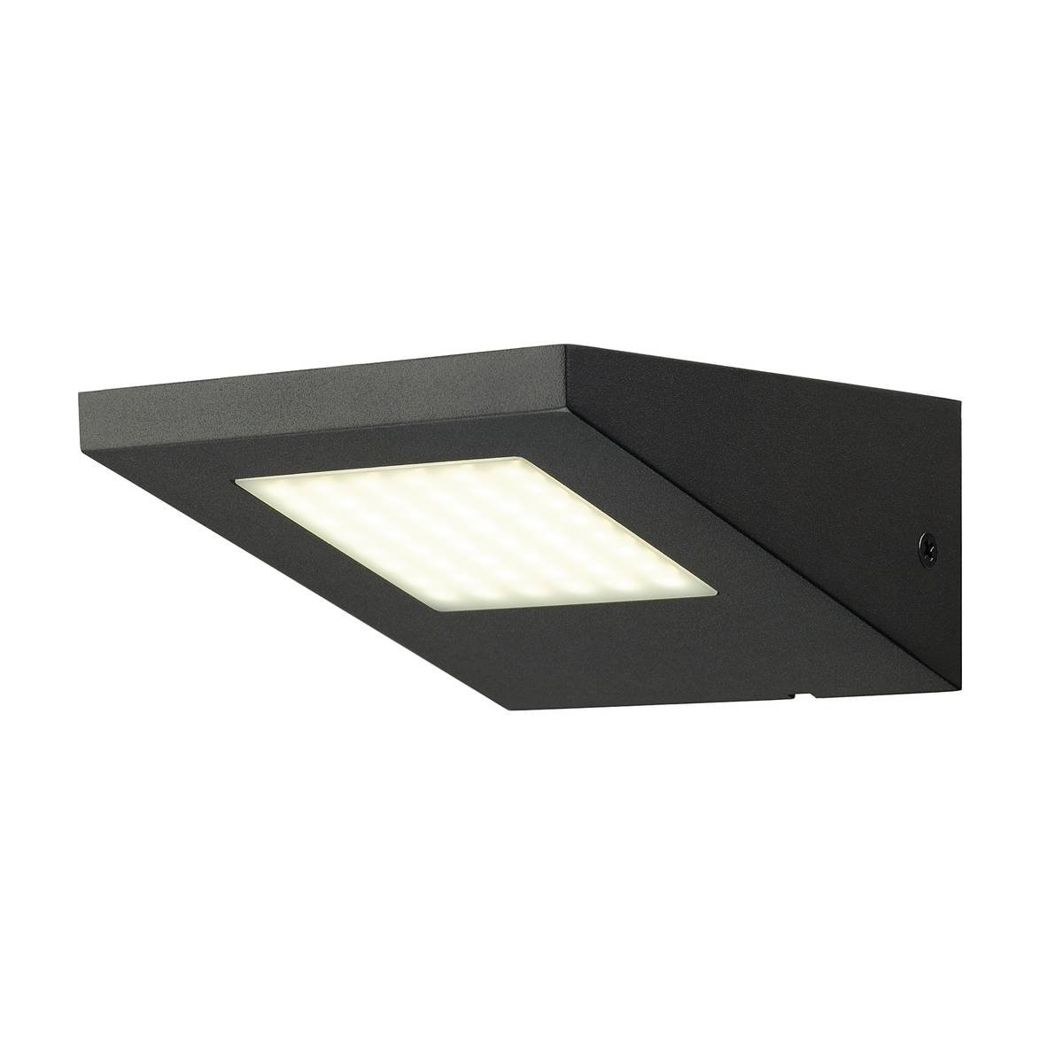 SLV No. 231315 IPERI WL Wandleuchte anthrazit 48 LED neutralweiss 4000K