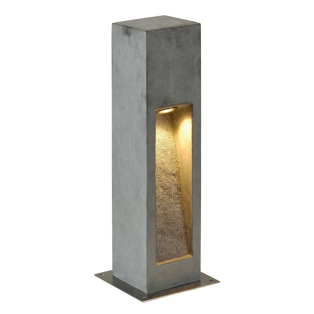 SLV No. 231370 ARROCK STONE LED Stehleuchte 50 cm eckig IP44 3000K 