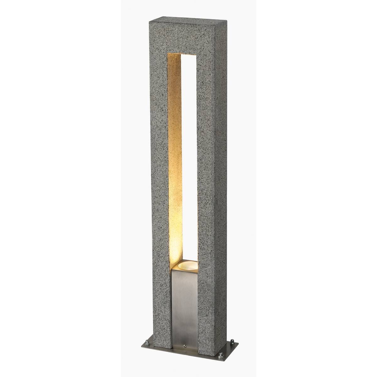 SLV No. 231420 ARROCK ARC GU10 Stehleuchte Granit salt & pepper GU10 max. 35W