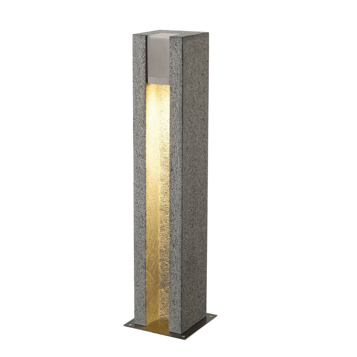 SLV No. 231440 ARROCK SLOT GU10 Stehleuchte eckig Granit salt & pepper max. 4W LED
