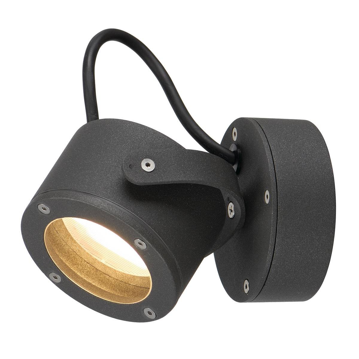 SLV No. 231515 SITRA 360 WL Wandleuchte anthrazit GX53 max. 9W