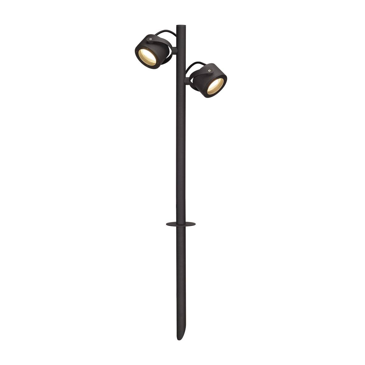 SLV No. 231535 SITRA 360 SL SPIKE anthrazit 2xGX53 max. 9W IP44