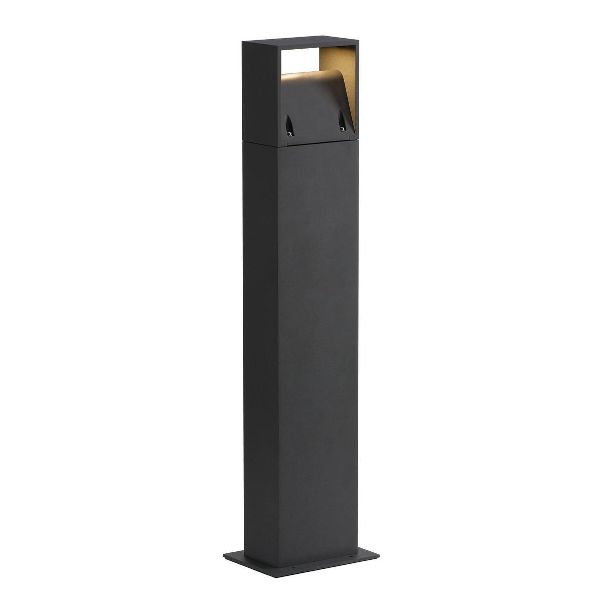 SLV No. 232125 LOGS 70 Stehleuchte eckig anthrazit LED 3000K IP44 70cm