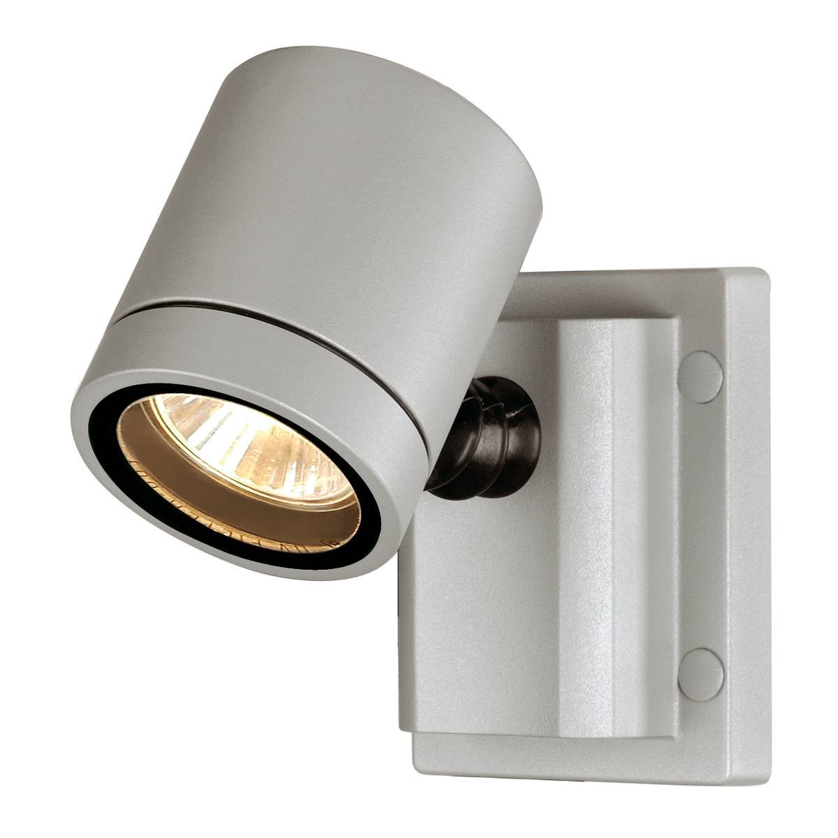 SLV No. 233104 NEW MYRA WALL Wandleuchte silbergrau GU10 max. 50W IP55