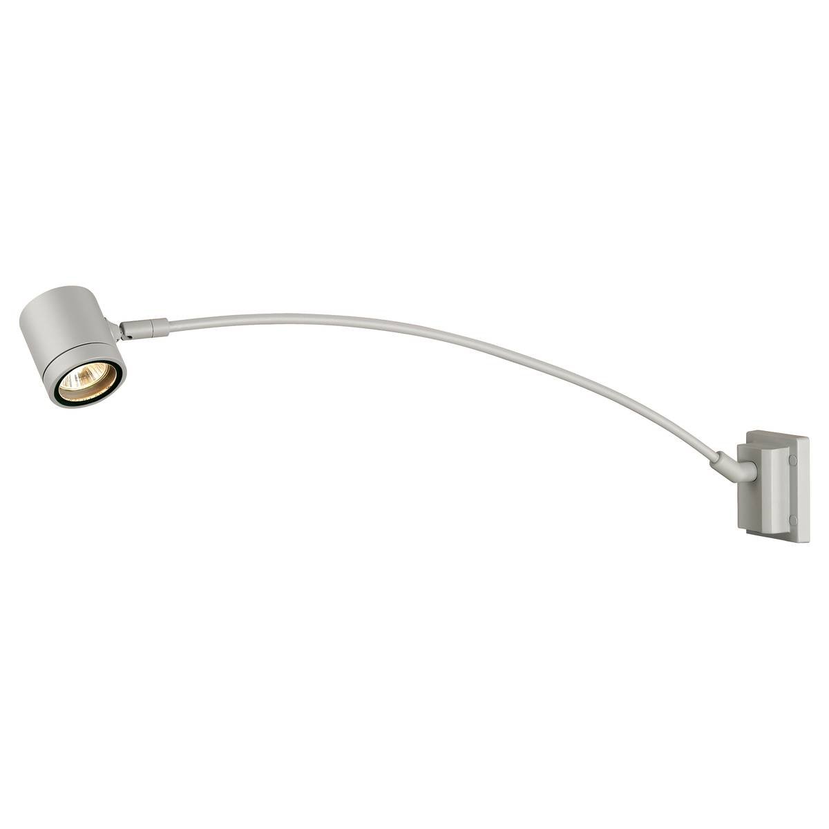 SLV No. 233134 NEW MYRA DISPLAY CURVE silbergrau GU10 max. 50W IP55