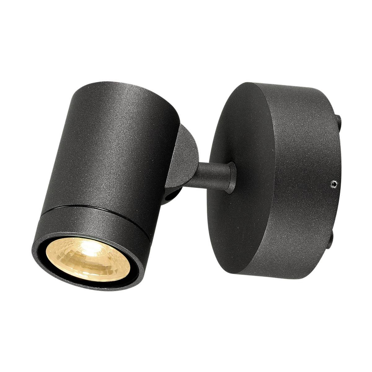 SLV No. 233245 HELIA Wandleuchte anthrazit 1-flammig 8W LED 3000K IP55