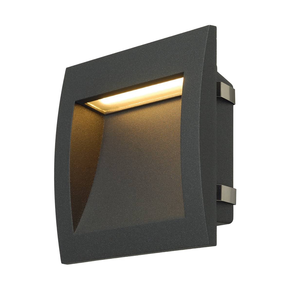 SLV No. 233615 DOWNUNDER OUT LED L Wandeinbauleuchte anthrazit IP55