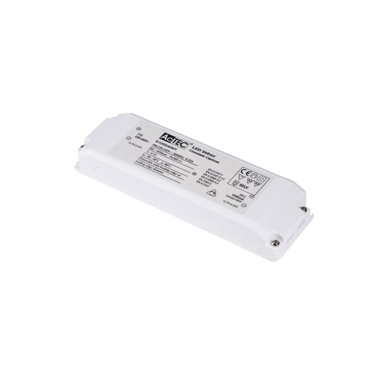 SLV No. 464804 LED-Treiber 40W 1050mA triac dimmbar