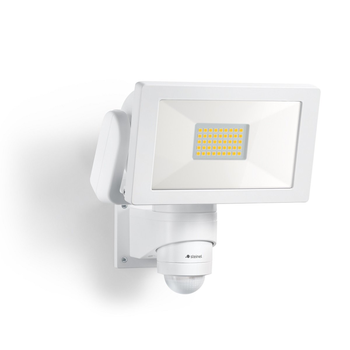 STEINEL 067588 LED Strahler LS 300 S Wei� mit Sensor