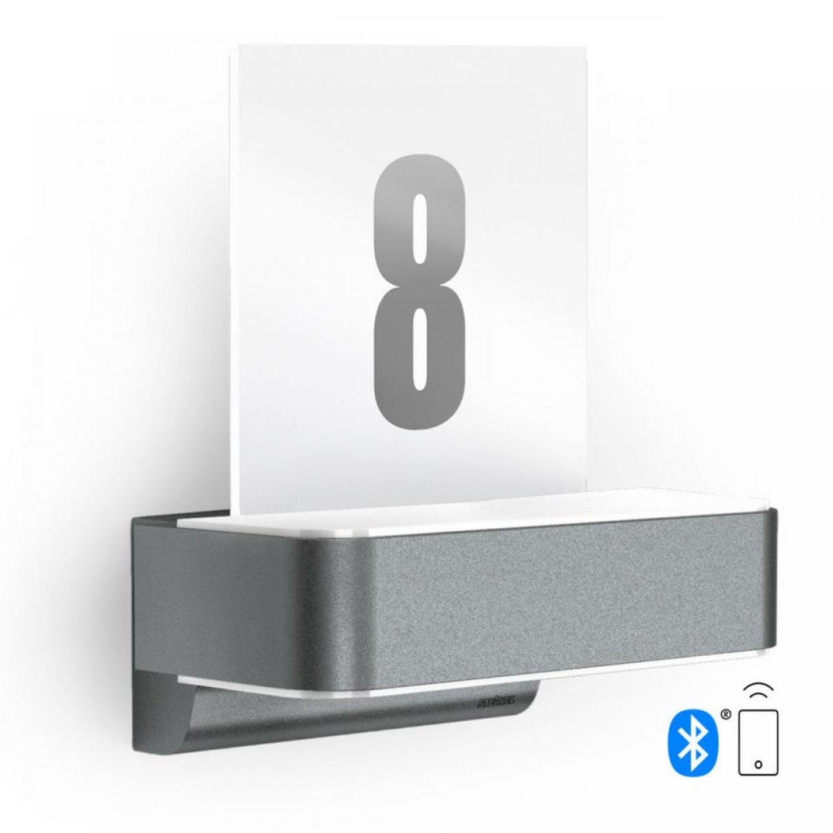 STEINEL No. 065713 Sensor-Au�enleuchte L 820 S anthrazit Bluetooth