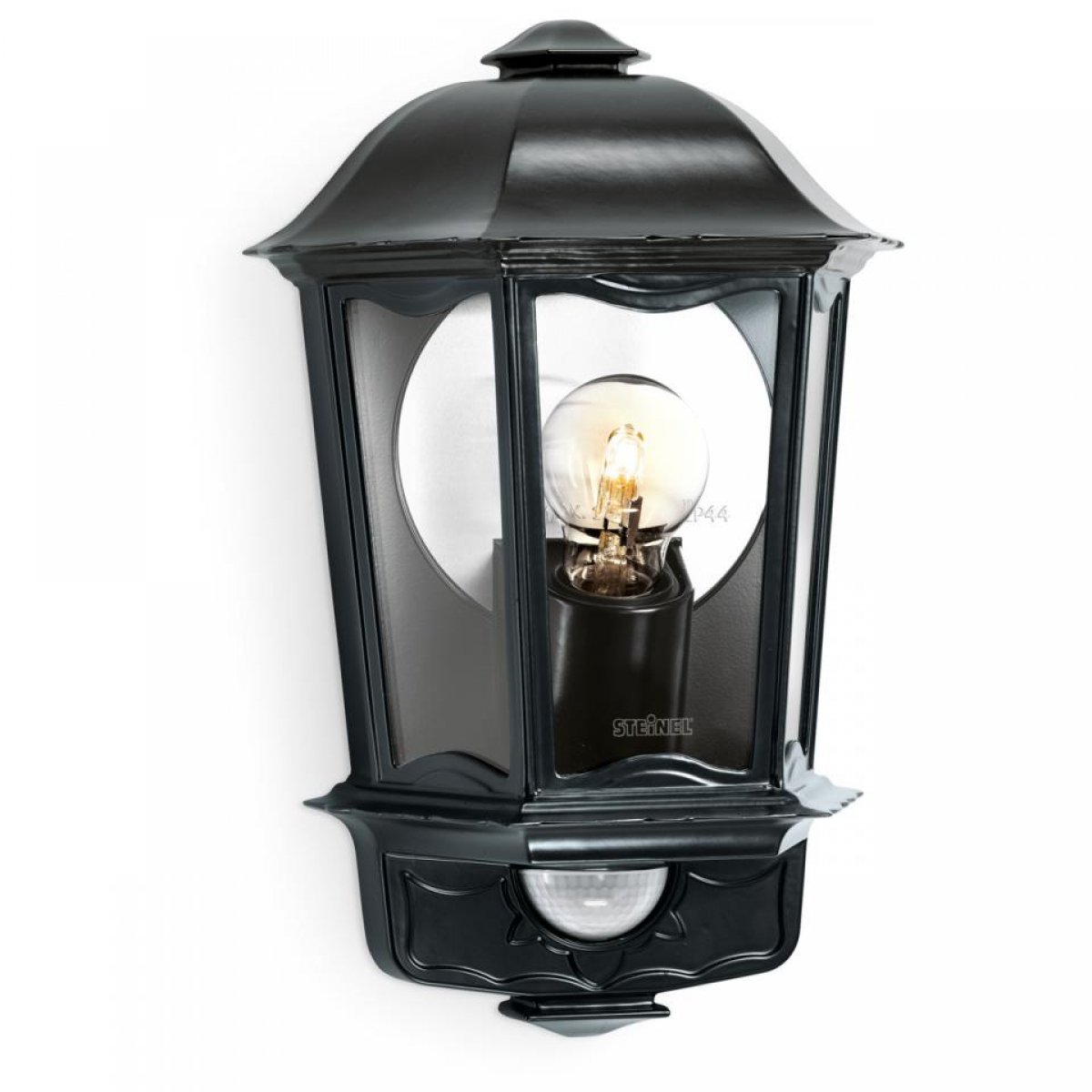 STEINEL No. 644413 Sensor-Au�enleuchte L 190 S IP44 schwarz