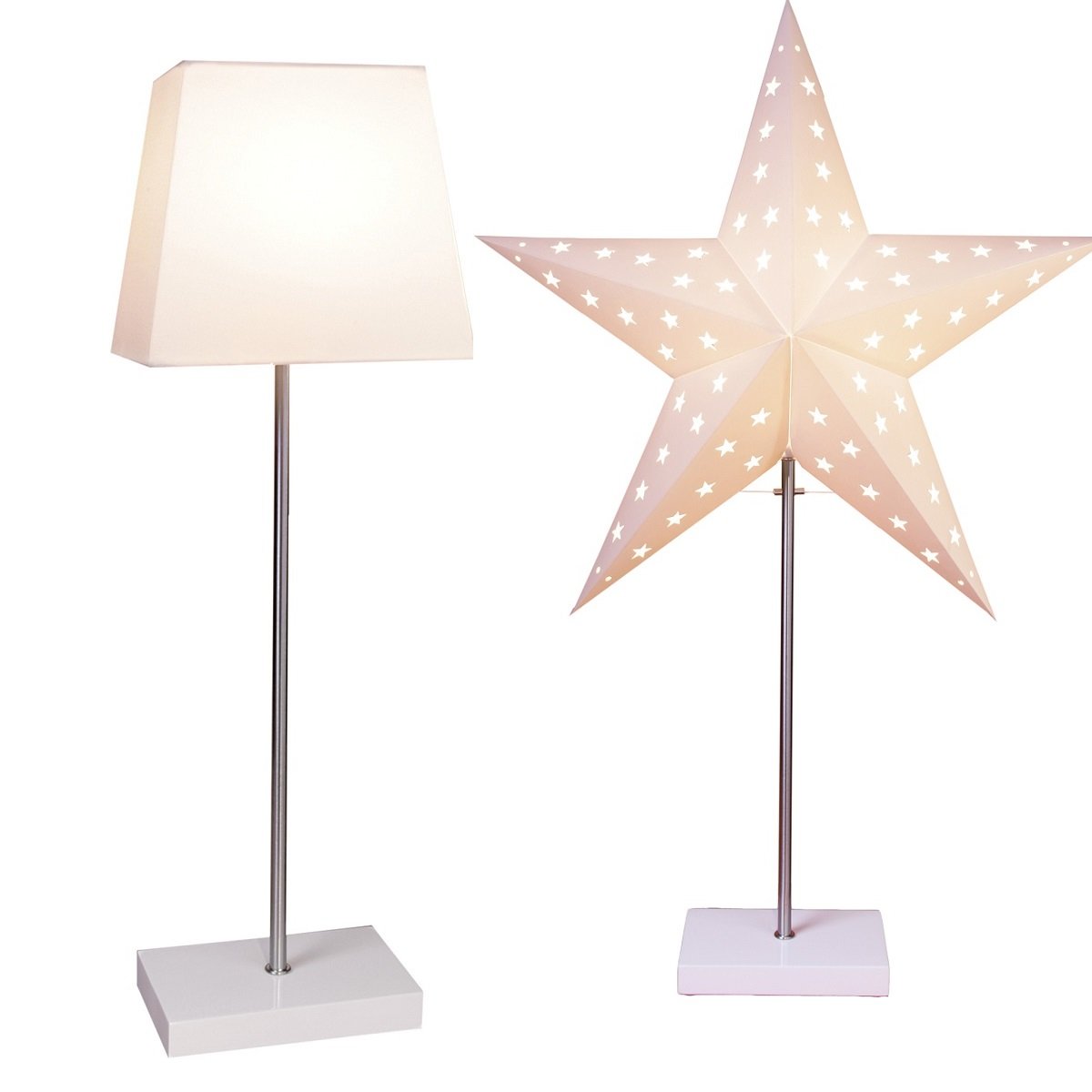 Standleuchte Combi-Pack Farbe: creme weiss