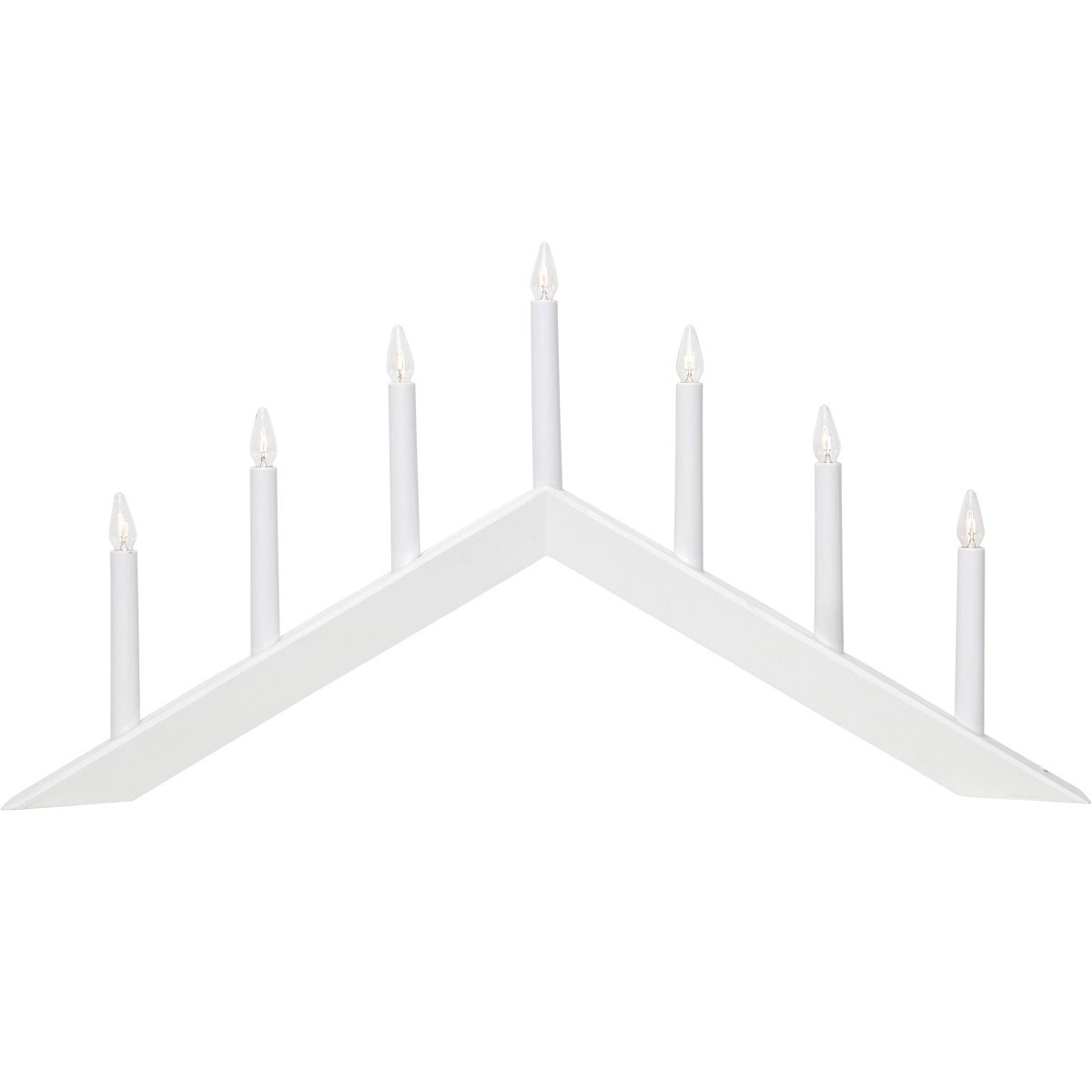 Star Trading Fensterleuchter Arrow No. 219-95 7-flammig wei� 69x36cm
