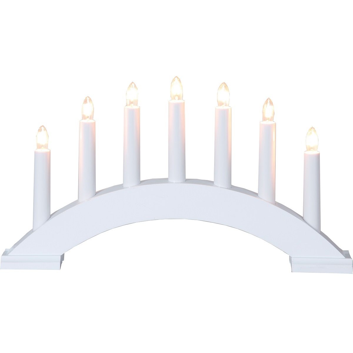 Star Trading Fensterleuchter Bea 7-flammig wei�