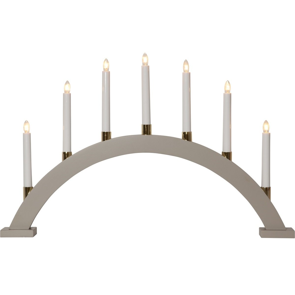 Star Trading Fensterleuchter Gillian 219-43 beige 7-flammig