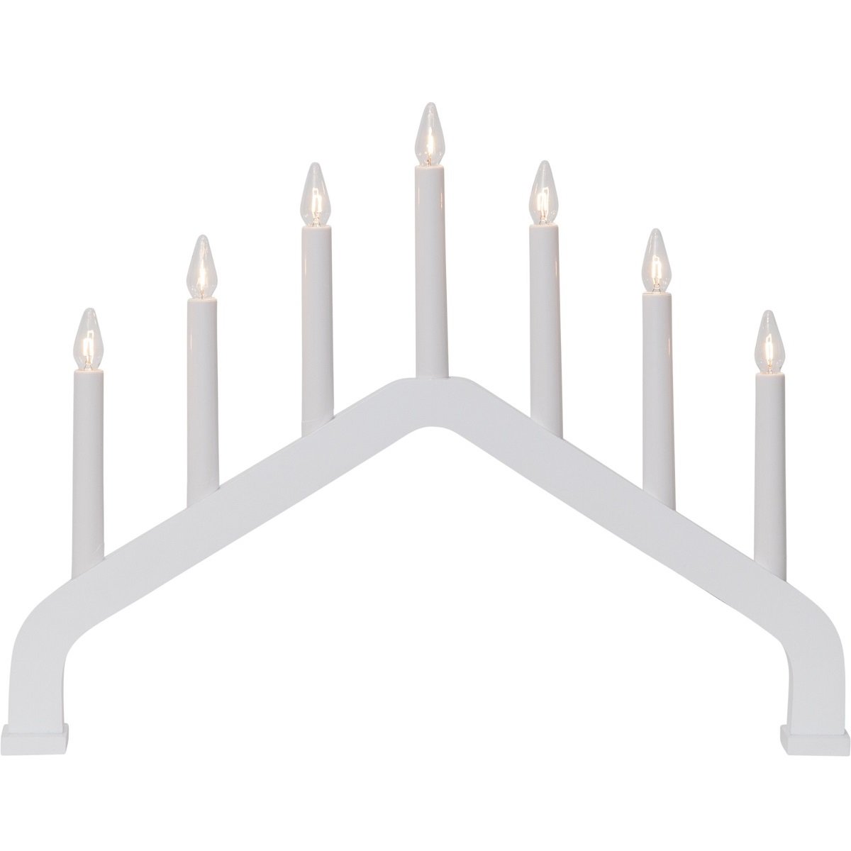 Star Trading Fensterleuchter House 7-flammig wei�