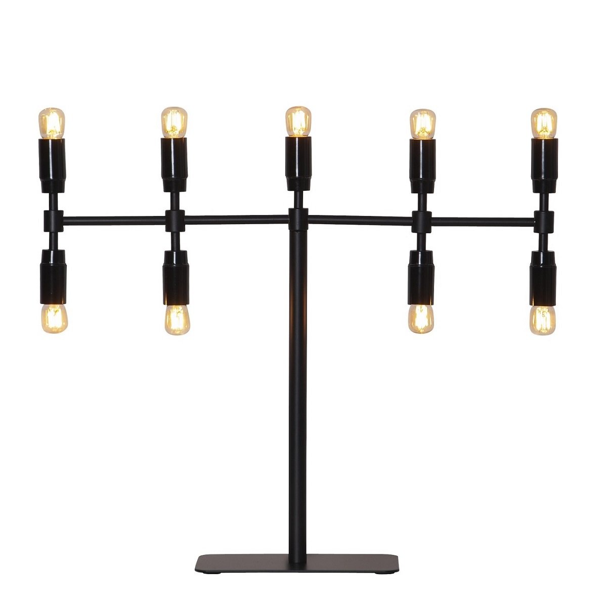 Star Trading Kerzenleuchter Twice No. 151-10 9-flammig schwarz E14