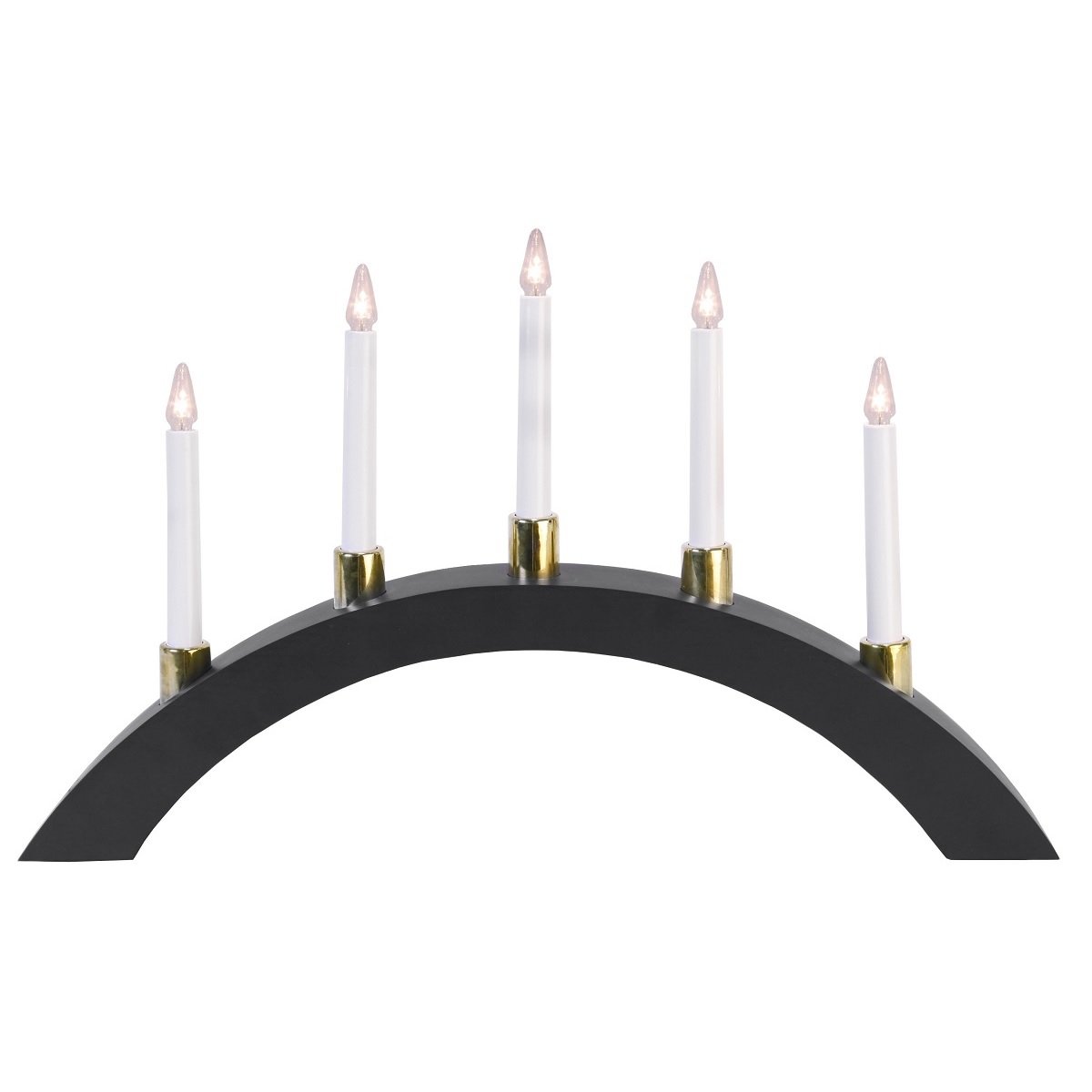 Star Trading LED-Leuchtbogen Halla No. 260-51 5-flammig grau 55x33cm